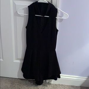 Fashion Nova Black Romper